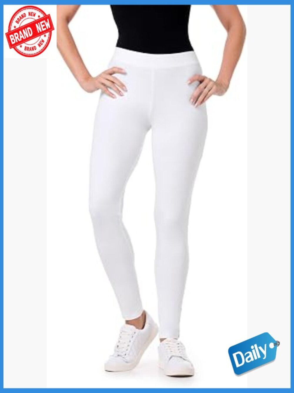 UPF 50+ Sun Protection Leggings Mid Rise Skinny Pull On